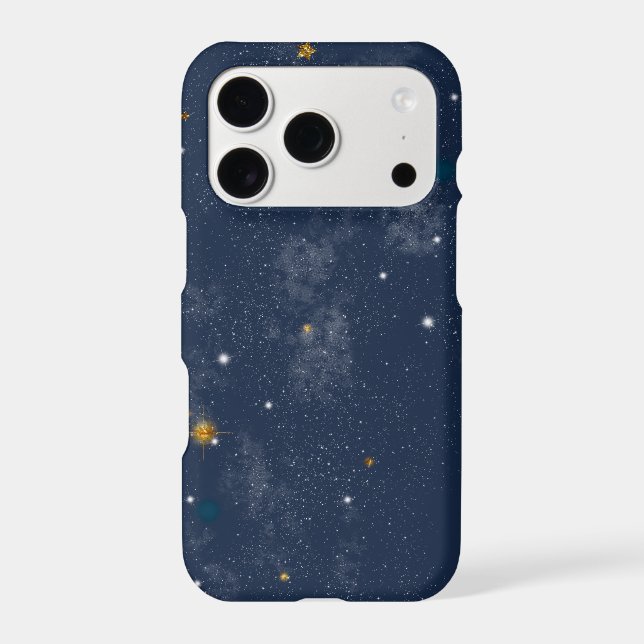 starry night iPhone 16 pro case (Back)