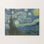 Starry Night Jigsaw Puzzle<br><div class="desc">Starry Night by Vincent Van Gogh</div>