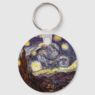 Starry Night Key Ring
