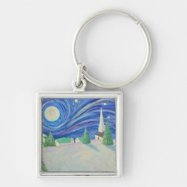 Starry Night Keychain (Front)