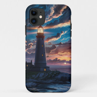 Starry Night Lighthouse Case-Mate iPhone Case