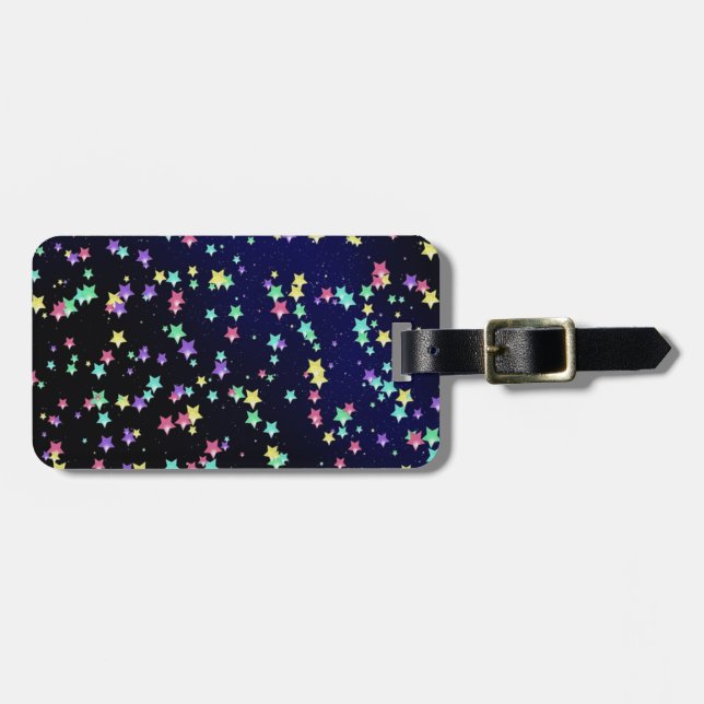 Starry Night Luggage Tag (Front Horizontal)