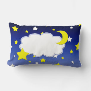Starry night lumbar cushion