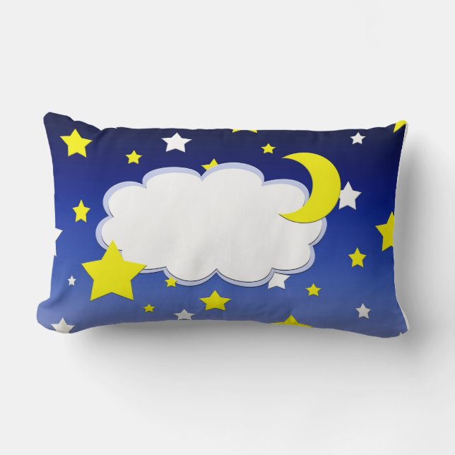 Starry night lumbar cushion (Front)