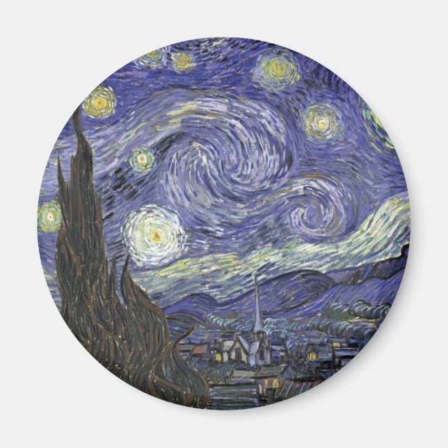 Starry Night Magnet (Front)