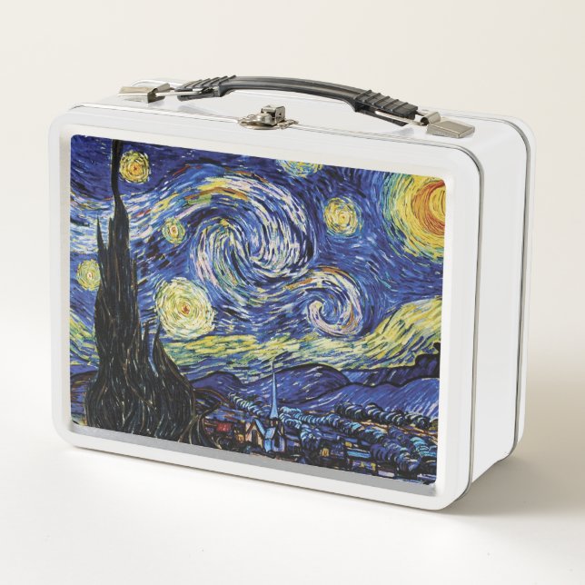 Starry Night  Metal Lunch Box (Front)