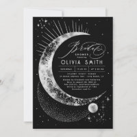 Starry Night Moon Mystical Celestial Bridal Shower