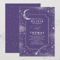 Starry Night Moon Mystical Engagement Party
