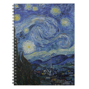 Starry night notebook