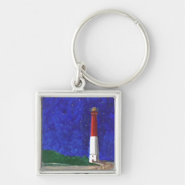 Starry Night Old Barney Key Ring (Front)
