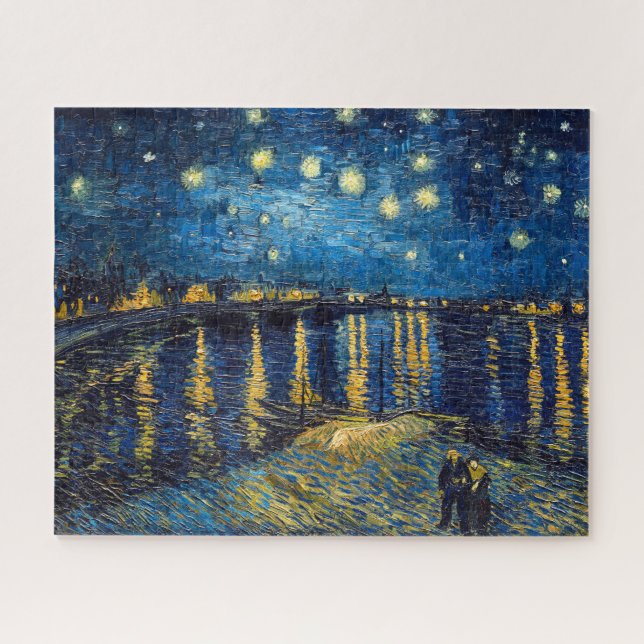 Starry Night on the Rhone | Van Gogh | Jigsaw Puzzle (Horizontal)