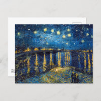 Starry Night on the Rhone | Van Gogh |