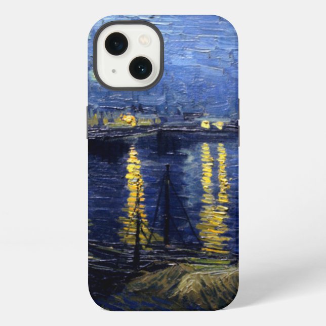 Starry Night Over Rhone iPhone Case (Back)