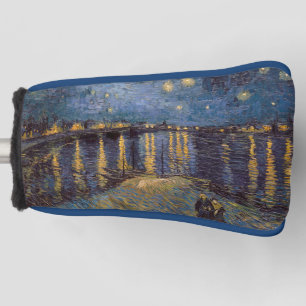 Starry Night Over Rhone River by Vincent Van Gogh Golf Head Cover