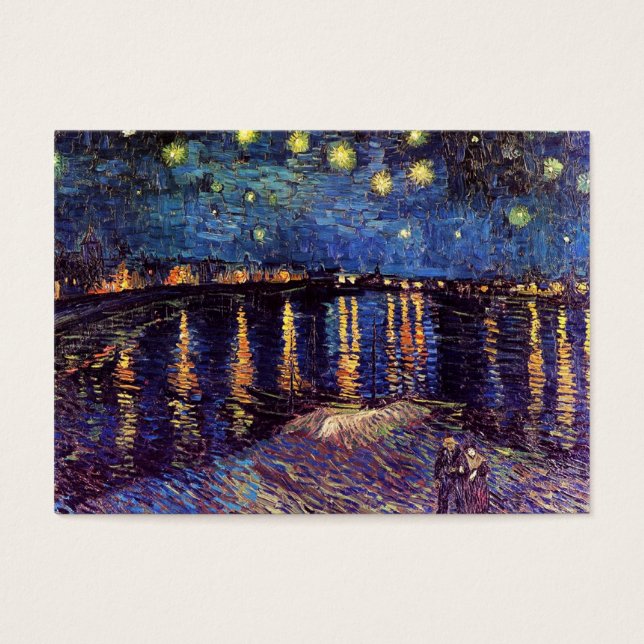 Starry night over the Rhone by Van Gogh (Front)