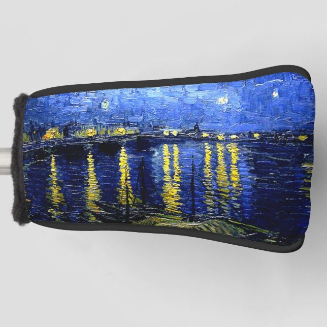 Starry Night over the Rhone by van Gogh Golf Head Cover (Front)