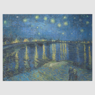 Starry Night Over the Rhone by Van Gogh Tissue Paper