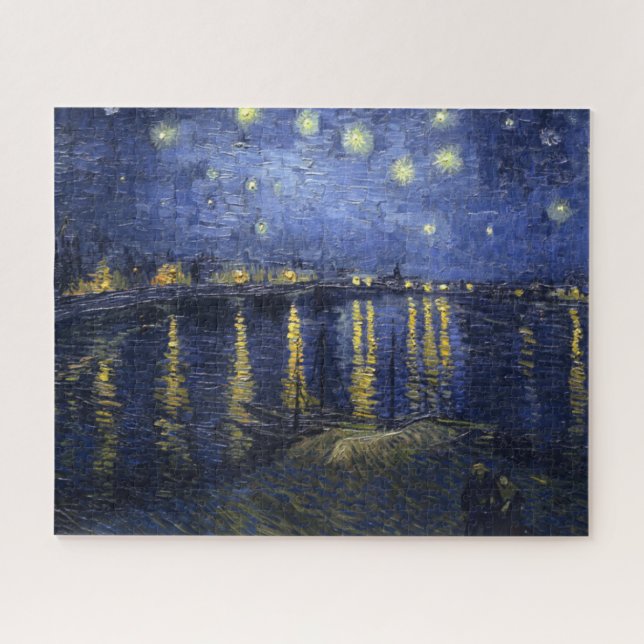 Starry Night Over the Rhone Jigsaw Puzzle (Horizontal)