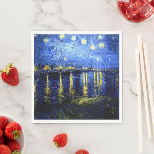 Starry Night over the Rhone Napkin