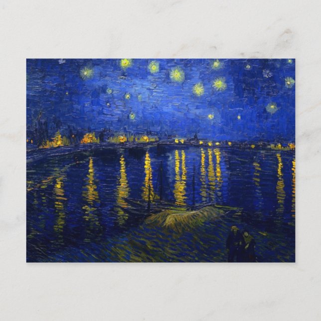 Starry Night Over The Rhone Postcard (Front)