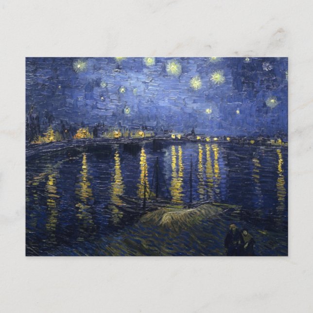 Starry Night Over the Rhone Postcard (Front)