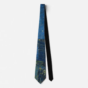 Starry Night Over the Rhone Tie