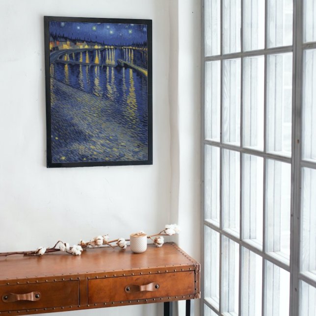 Starry Night Over the Rhône Van Gogh Poster (Creator Uploaded)