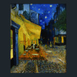 Starry Night Over the Rhône - Vincent van Gogh Poster<br><div class="desc">Transform your space with the enchanting "Starry Night Over the Rhône" by Vincent van Gogh. This high-quality poster brings to life the serene nighttime scene of Arles, captured by the master of Post-Impressionism. Featuring vibrant colours and dynamic brushstrokes, this masterpiece will reflect the beauty and poetry of nature in any...</div>