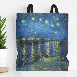 Starry Night Over the Rhône   Vincent van Gogh Tote Bag