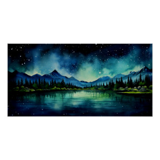 Starry Night Poster