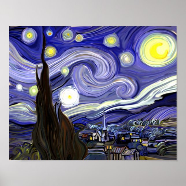 Starry Night Poster (Front)