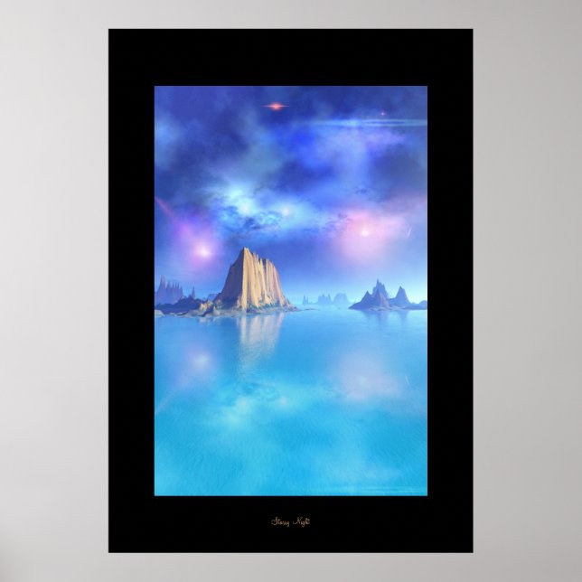 STARRY NIGHT PRINT (Front)