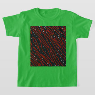 Starry Night, Red Tiger Night T-Shirt