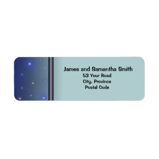 Starry Night Return Address Labels