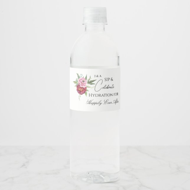 Starry Night Romance Celestial Blossoms Label (Front)