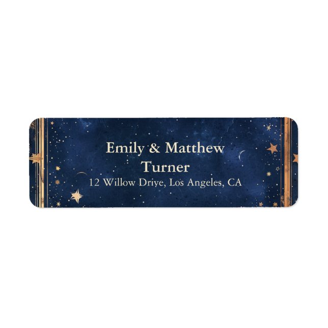 Starry Night Romance Wedding (Front)