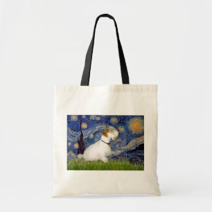 Starry Night - Sealyham Terrier (L) Tote Bag