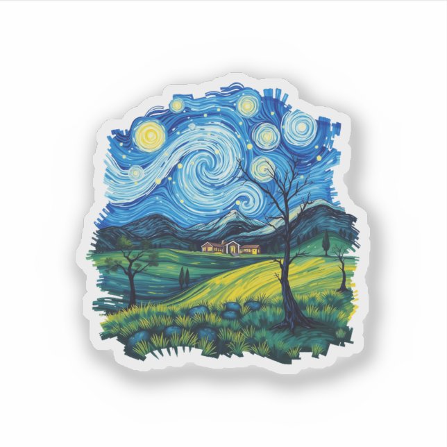 Starry Night Serenity (Front)