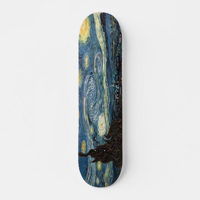 Starry Night Skateboard (Front)