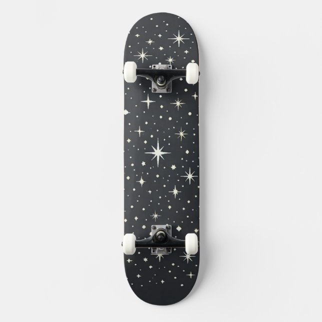 Starry Night  Skateboard Deck (Front)