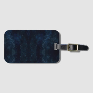Starry Night Sky , Galaxy Space Celestial Luggage Tag