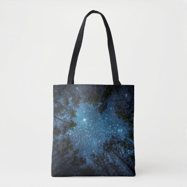 Starry night sky, Milky Way. Tote Bag (Front)