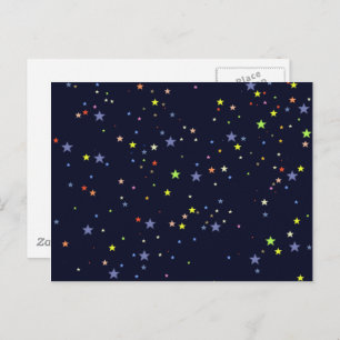 Starry Night Sky Postcard