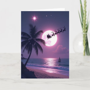 Starry Night Sleigh Card