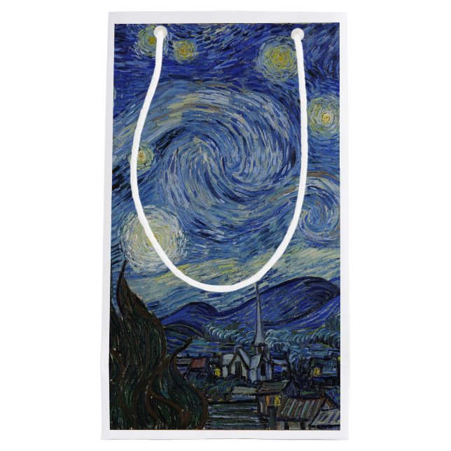 Starry night small gift bag (Front)