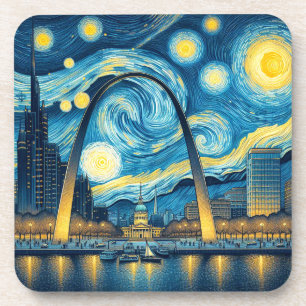 Starry Night St. Louis Missouri Coaster