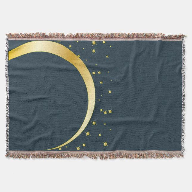 Starry Night - Throw Blanket (Front)