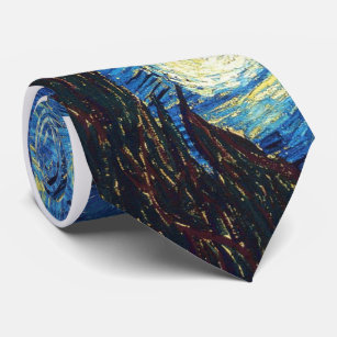 Starry Night Tie Van Gogh