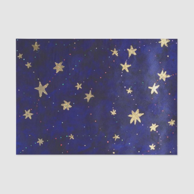 Starry Night tissue paper (Front)