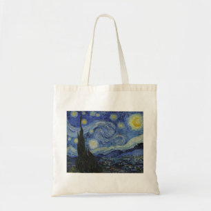 Starry night tote bag